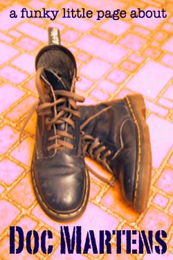 a funky little page about Doc Martens